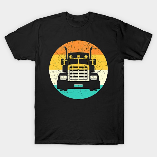 Semi Truck T-Shirt by monkeyflip